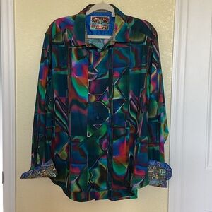 Robert Graham Multicolor Artistic Shirt